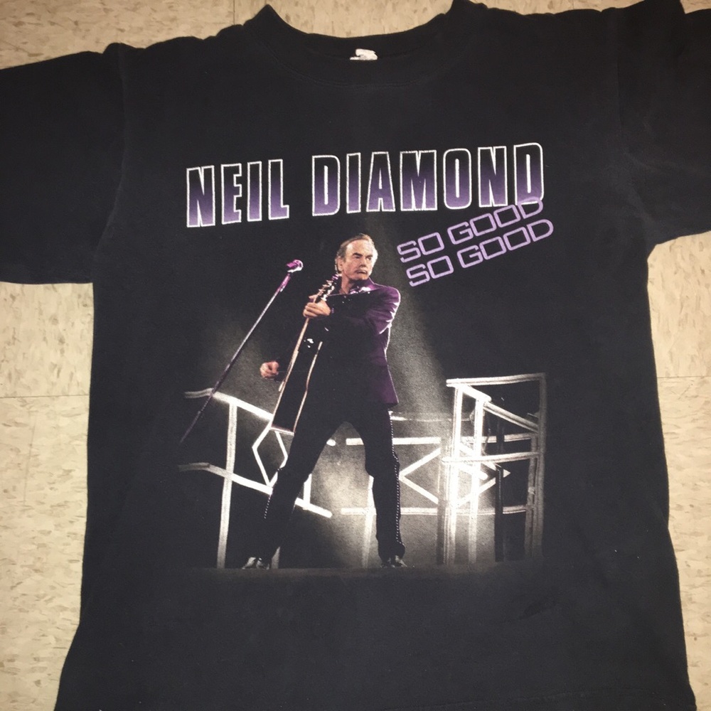Neil Diamond 2008 World Tour Tee.